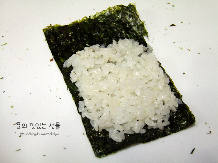 어부아내의 마음을 본받아 만든 내맘대로 충무김밥 도시락