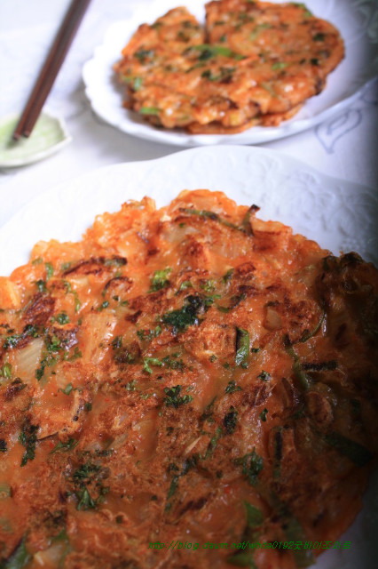 김치부침개
