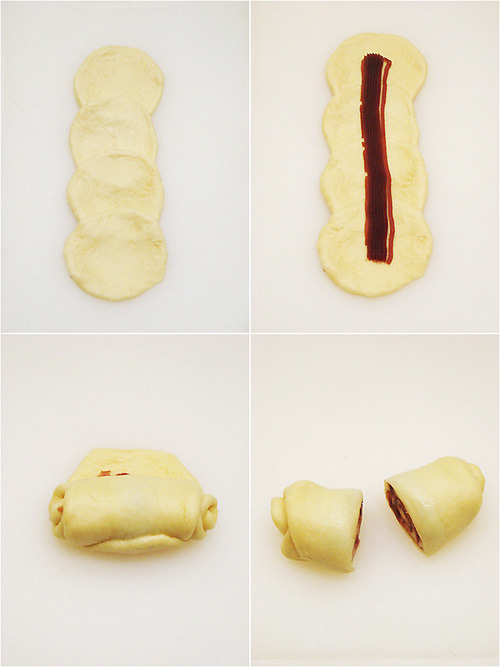 장미보다 더 향기로운 장미 단팥빵 ~