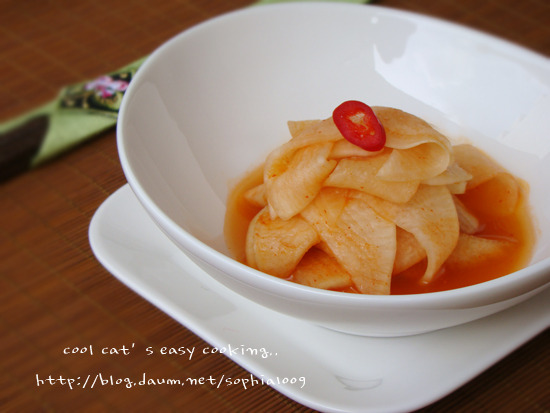 시판 냉면 200% 즐기기.. 냉면집보다 더 맛있는 냉면무 만들기