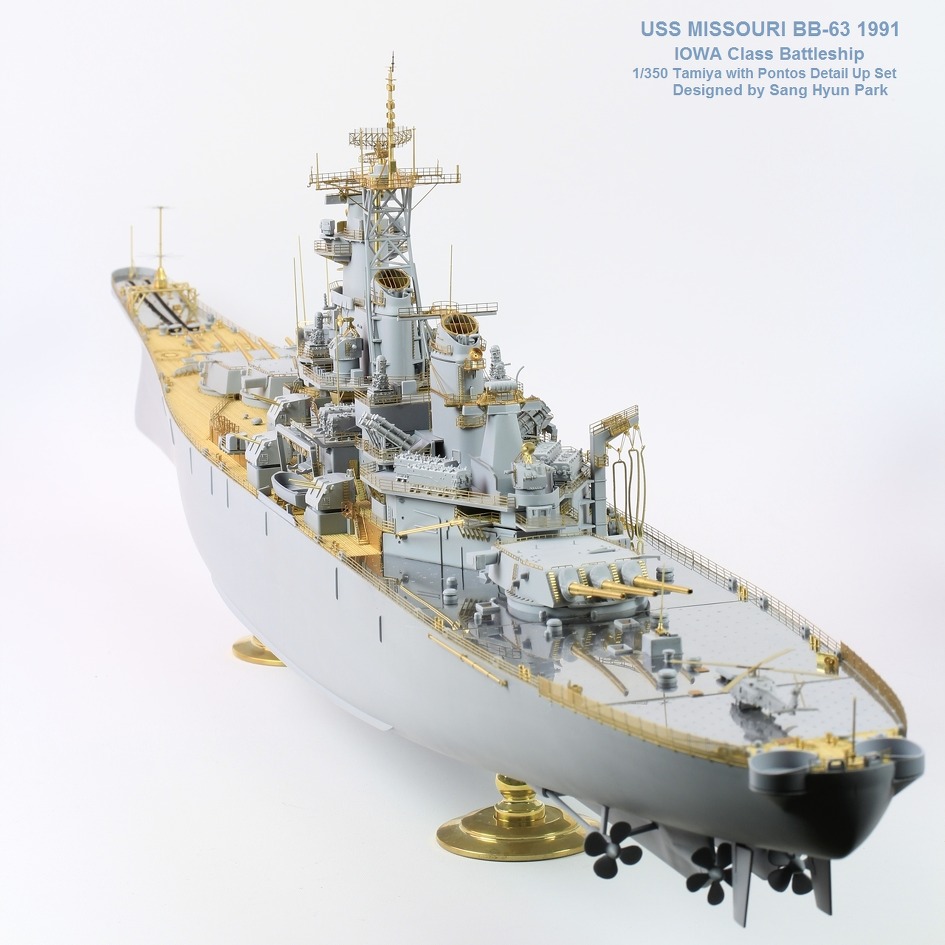 The Ship Model Forum • View topic Pontosmodel 1/350 USS Iowa Class