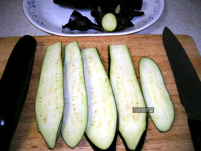 새콤한 가지짱아찌
