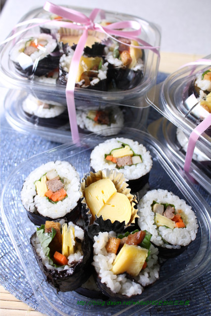 우리한식 떡갈비 김밥