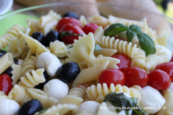 여름의 별미 깔끔하고~가벼운 샐러드 파스타(Insalata di pasta)