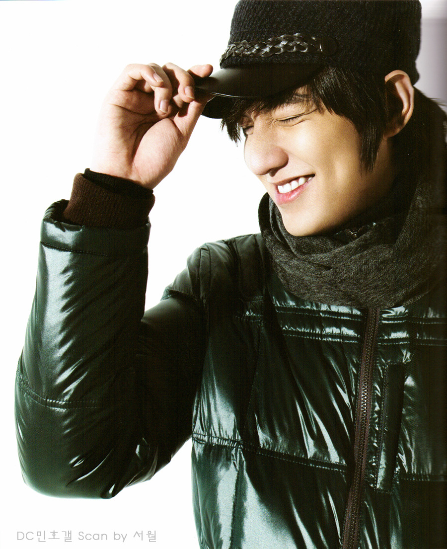 Lee Min Ho banh bao trong BST Trugen Winter 2009