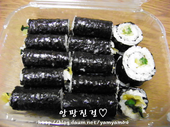 귀요미의 종결! 꼬마김밥 싸들고 소풍가자~