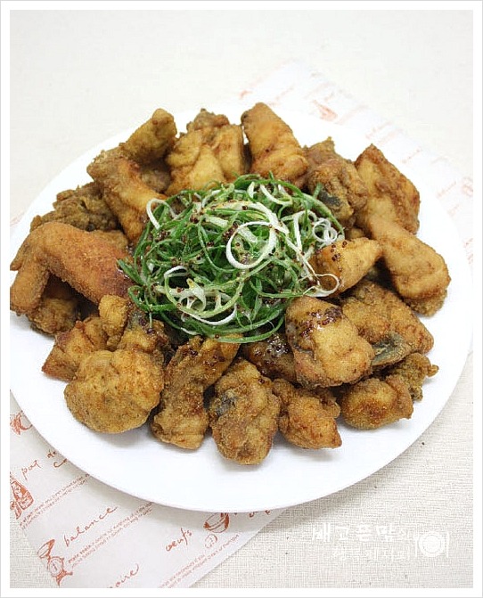 맥주안주로 좋은..카레 파닭.