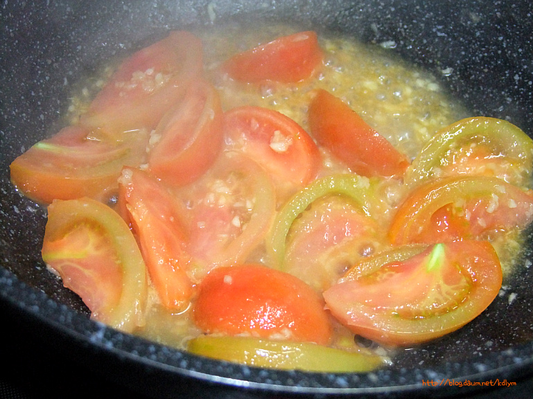 [중국식 토마토.계란볶음] 부드럽게!상큼하게! 그리고 건강하게!!