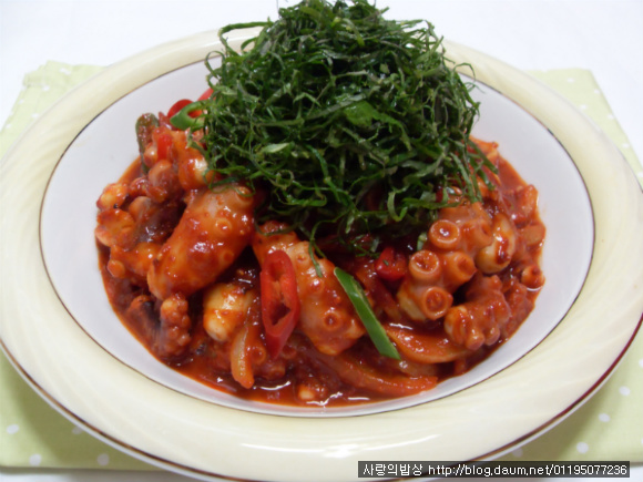 친정엄마 손맛 따라잡기! 눈물나게 화끈한 낙지볶음>_<