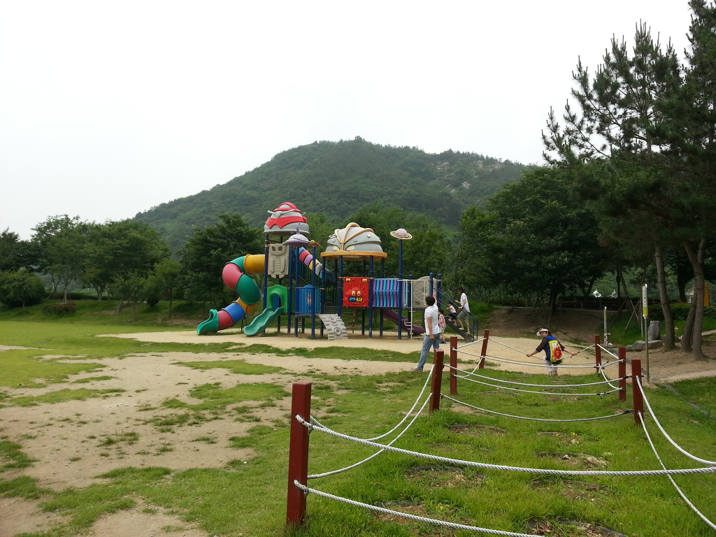 광주의 뚝섬 송산유원지를 가다