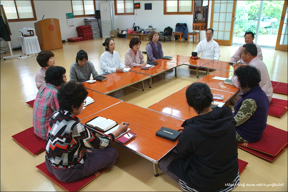 천도교 수도회 제2차 수련 이미지