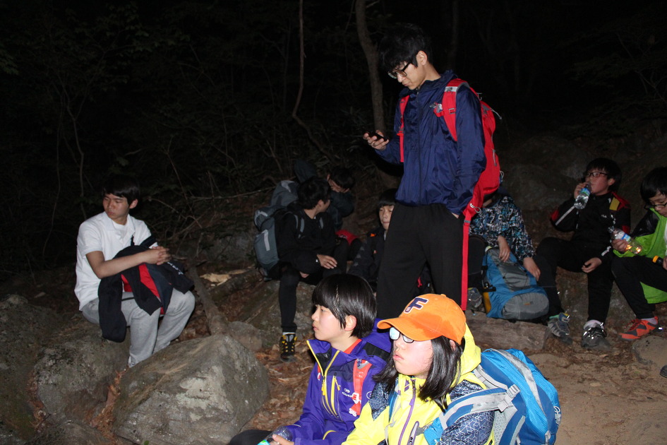 1305 지리산 등반(2) 백무동 - 천왕봉 - 한신계곡 - 백무동야영장
