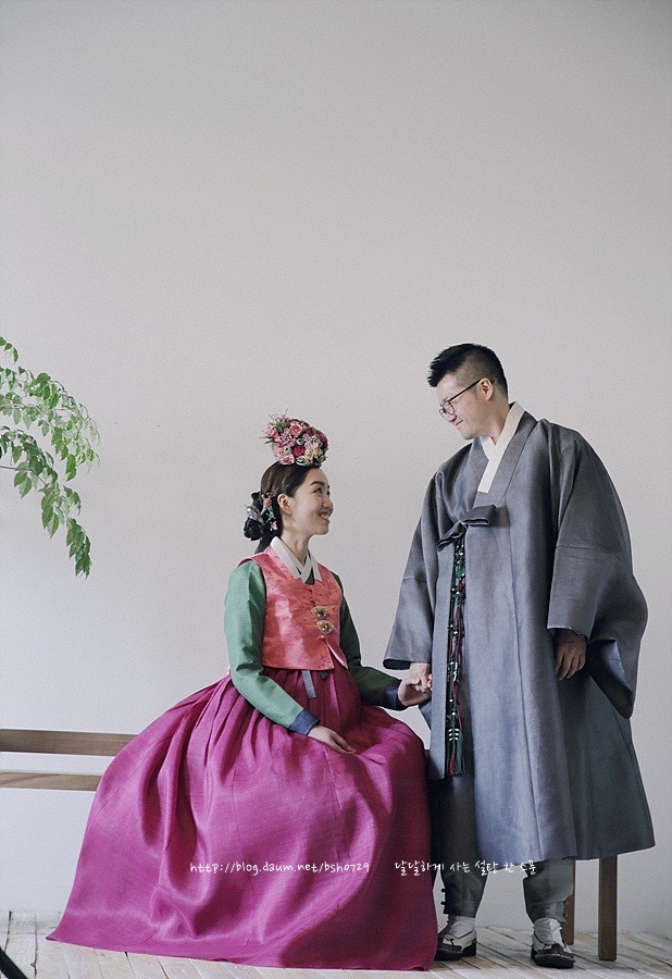 부산한복 퀼리티 남다른 이윤순한복 웨딩촬영