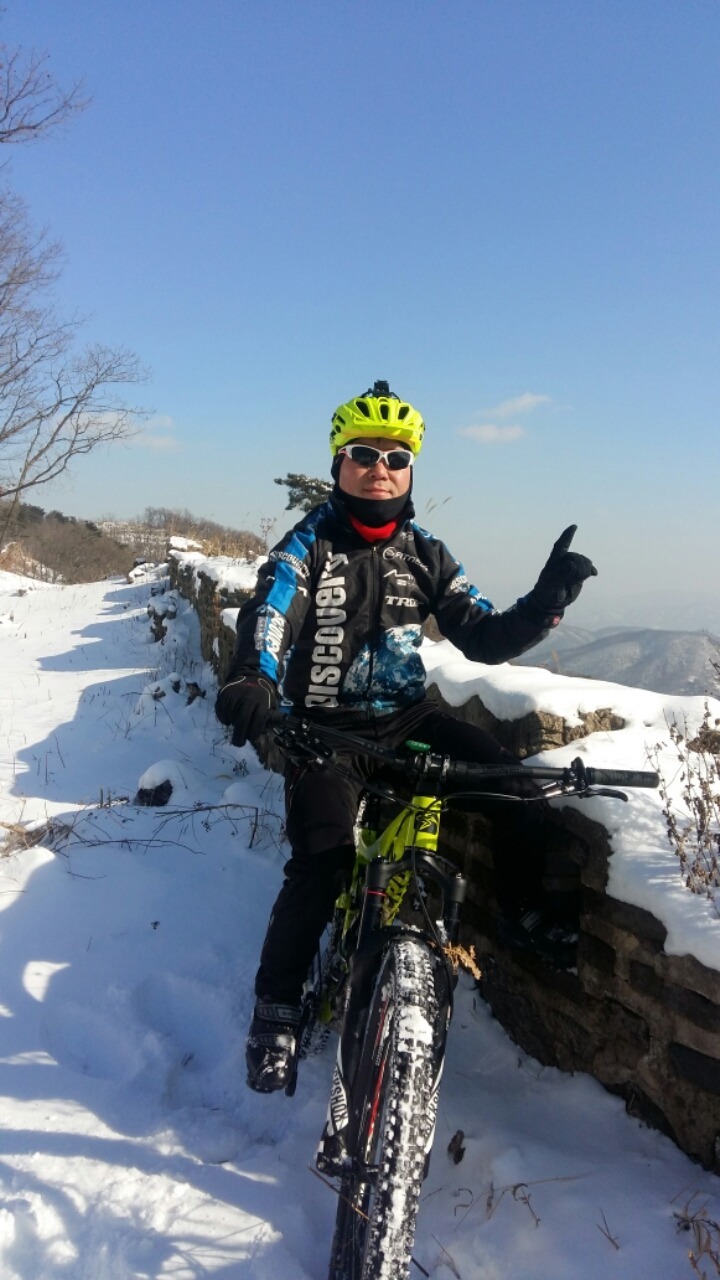 남한산성 스노우라이딩