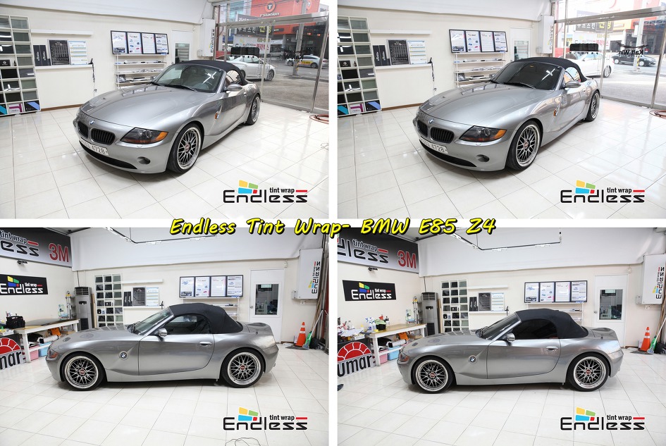 날씨 좋을 땐? 뚜따~ BMW z4 (E85) 대전 썬팅 해주기