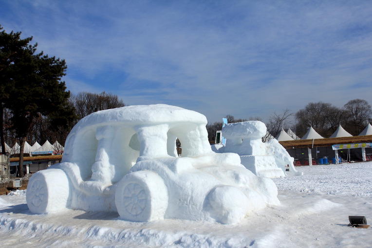 * 연천 전곡 겨울 눈꽃 축제