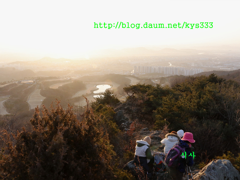 어등산 해맞이 산행 ...2018년 1월 1일
