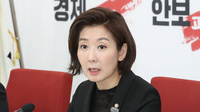 대한민국 기자들은 나경원을 이상한 영양가 없는 방향으로 몰고 가지 마시라.