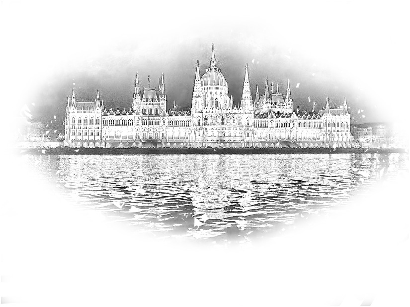 Hungarian Parliament Building 야경