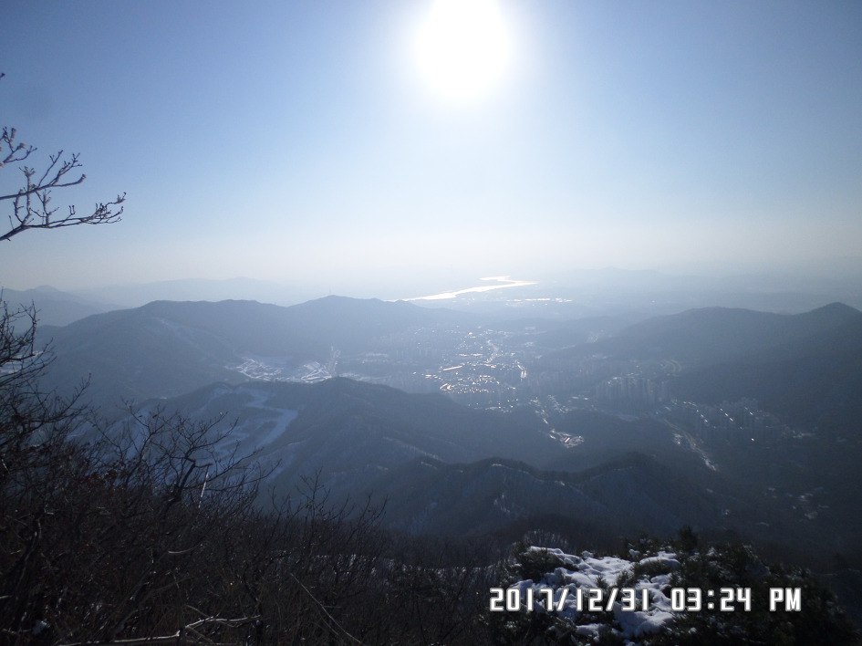 정유년 굿바이 해너미 천마산(812 m)산행