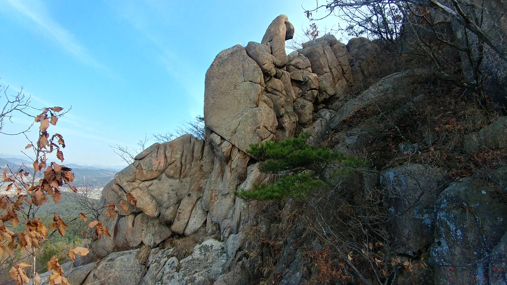 서산 팔봉산에서