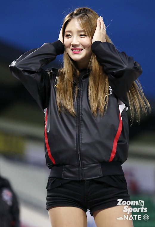 kt 위즈 치어리더 정유민